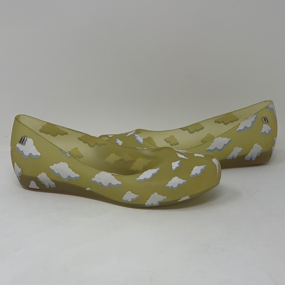 Melissa Kids Yellow Cloud Dress Shoes size 3